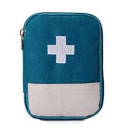 Unique Portable First Aid Kit Travel Medical Box for Camping, Hiking-Blue