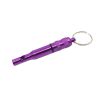 Functional High DB Survival Whistle Alloy Emergency Whistle,purple