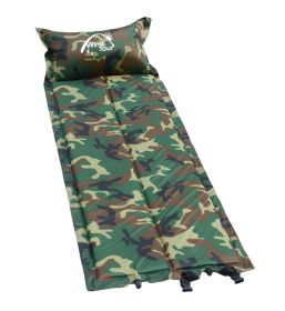 Multifunctional Outdoor Automatic Camping Sleeping Air Pad Mattress Camouflage B