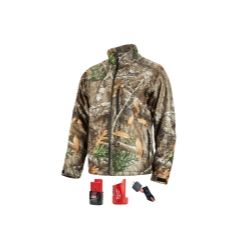 Milwaukee M12 Heated Quietshell Jacket Kit, Size Small (Realtree Camo)