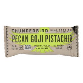 Thunderbird - Real Food Bar - Pecan Goji Pistachio - Case of 15 - 1.7 oz.