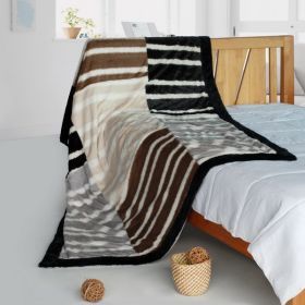 Onitiva - [Art of Life] Patchwork Throw Blanket (61 by 86.6 inches)