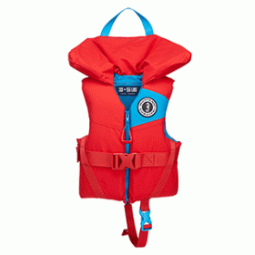 Mustang Lil&#39; Legends 100 Child Foam PFD - 33-55lbs - Imperial Red