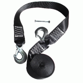 Rod Saver Winch Strap Replacement w/Safety Strap - 16&#39;